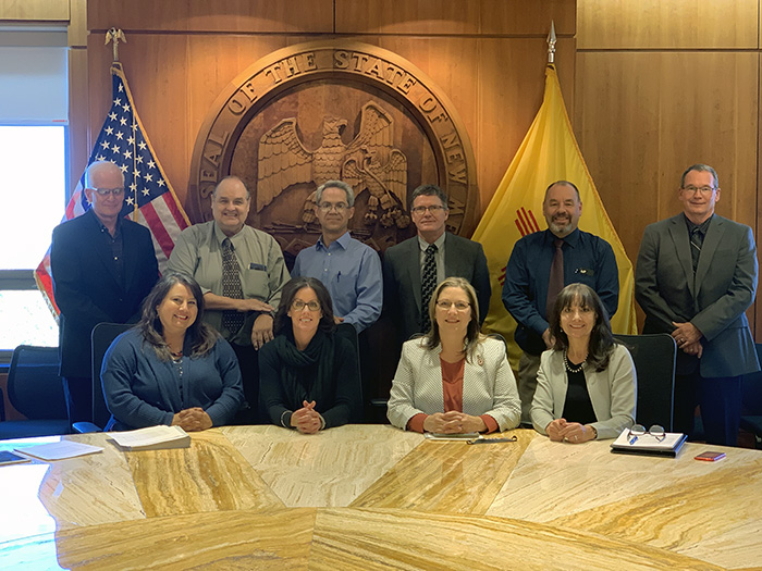 REC directors in the governor’s cabinet conference room